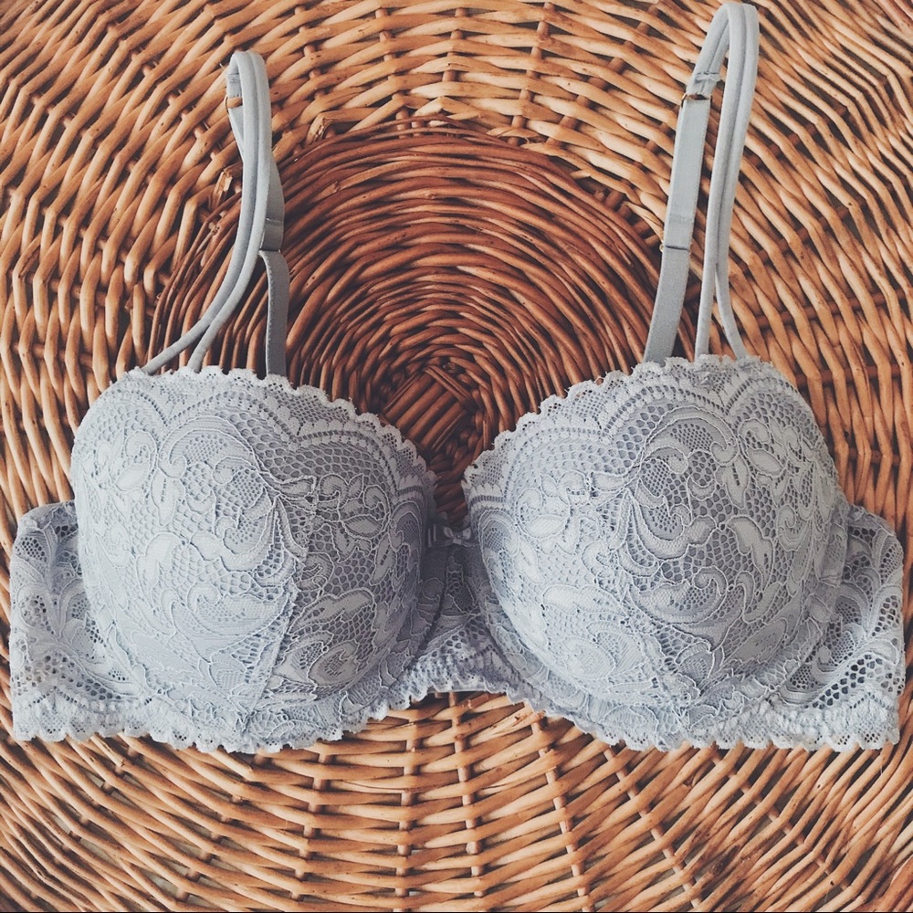Target Purple Lace Push Up Bra - Size 34B
